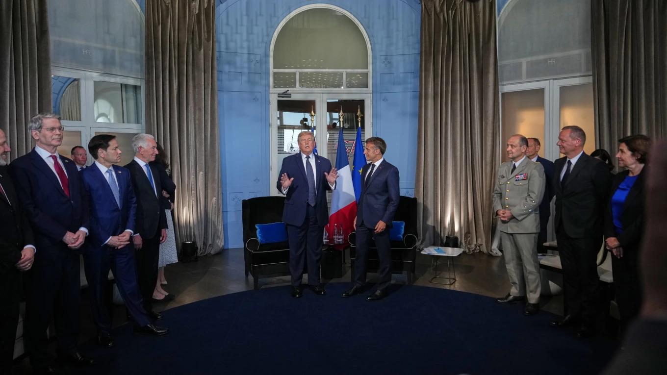 Trump attends G7 summit.
