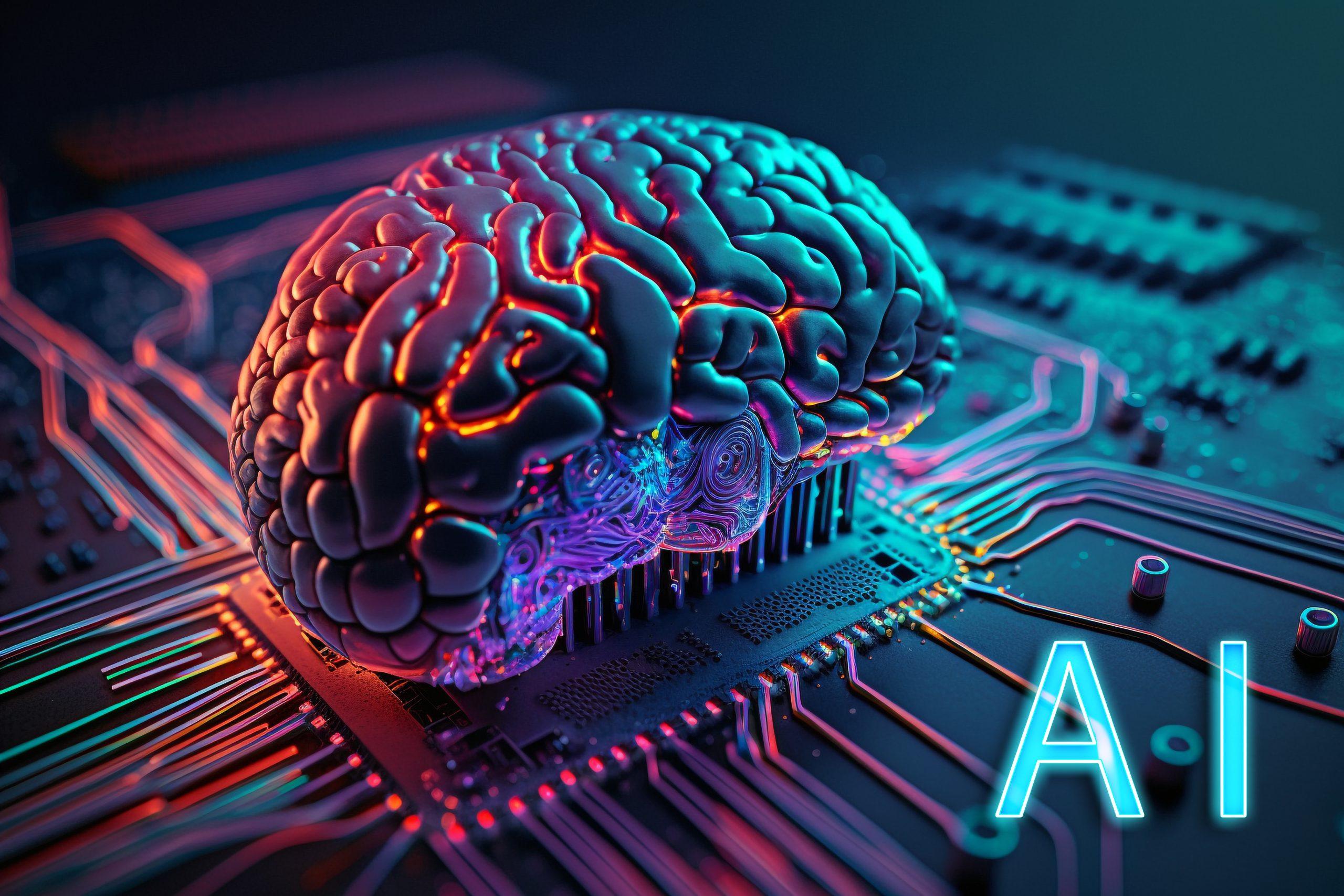A Photo of an AI super intelligence