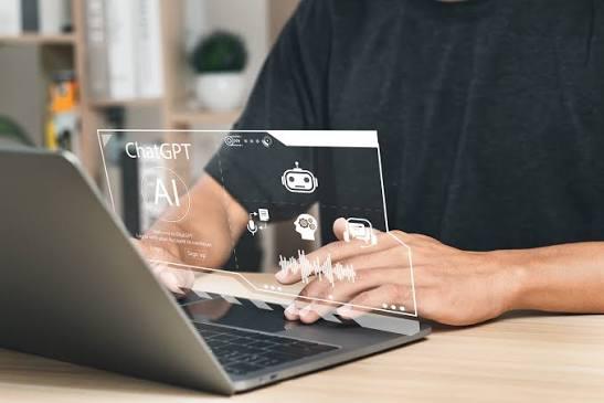 A student using ai chatbots